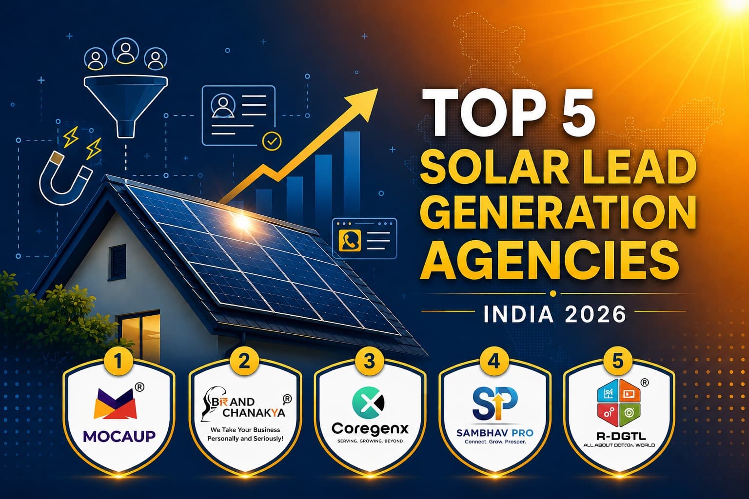 5 Best Solar Lead Generation Agencies in India (2026)