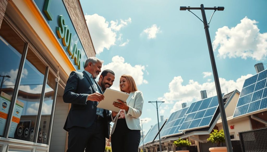 local SEO for solar agency near me